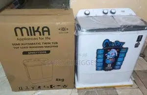 Good Quality Mika 8kg Twin Tub Washing Machine