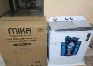 Original Mika 8kg Twin Tub Washing Machine
