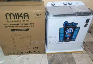 Brand New Mika 8kg Twin Tub Washing Machine