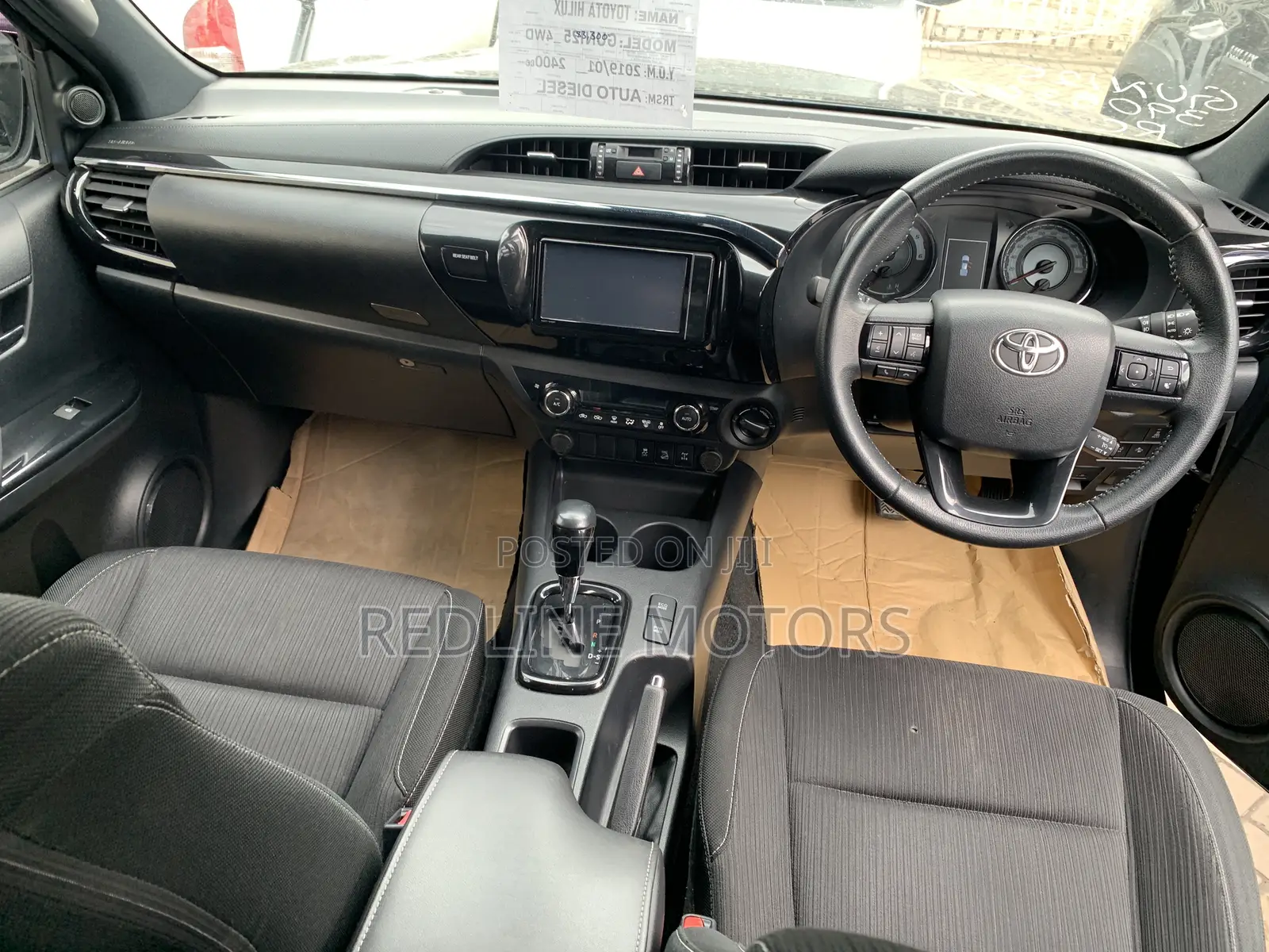 Toyota Hilux 2019 Matt Black