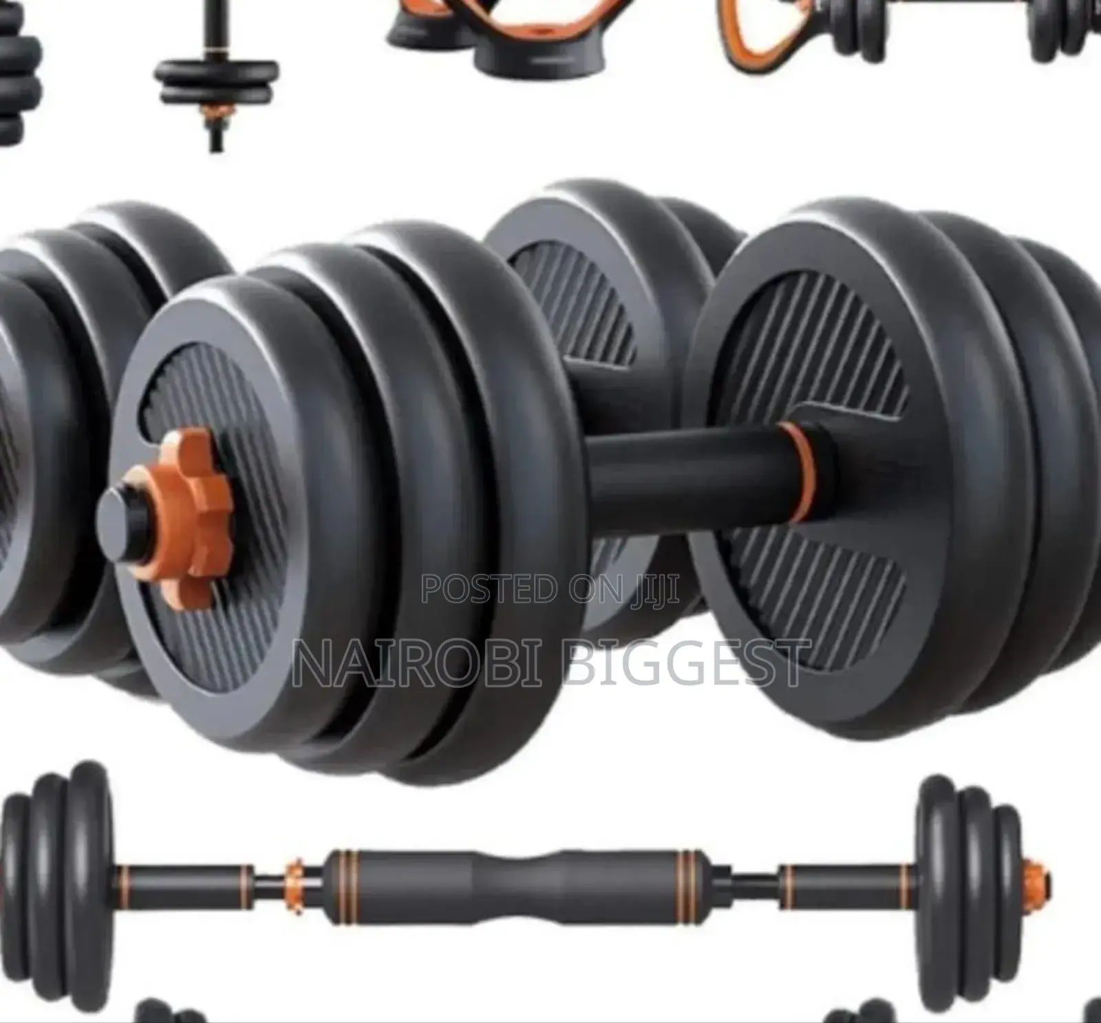 50kgs 6 In 1 Dumbells