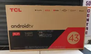 Quality TCL 43" Inches Smart Android Frameless TV TCL 43