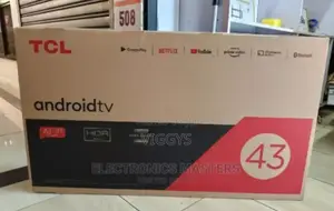 TCL Smart Android TV 43" Inches With Bluetooth 