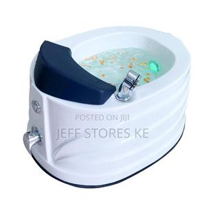 White Pedicure Basin /Spa - thumbnail 2