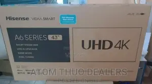 Brand New Hisense 43 Inches A6 Series Smart Tv