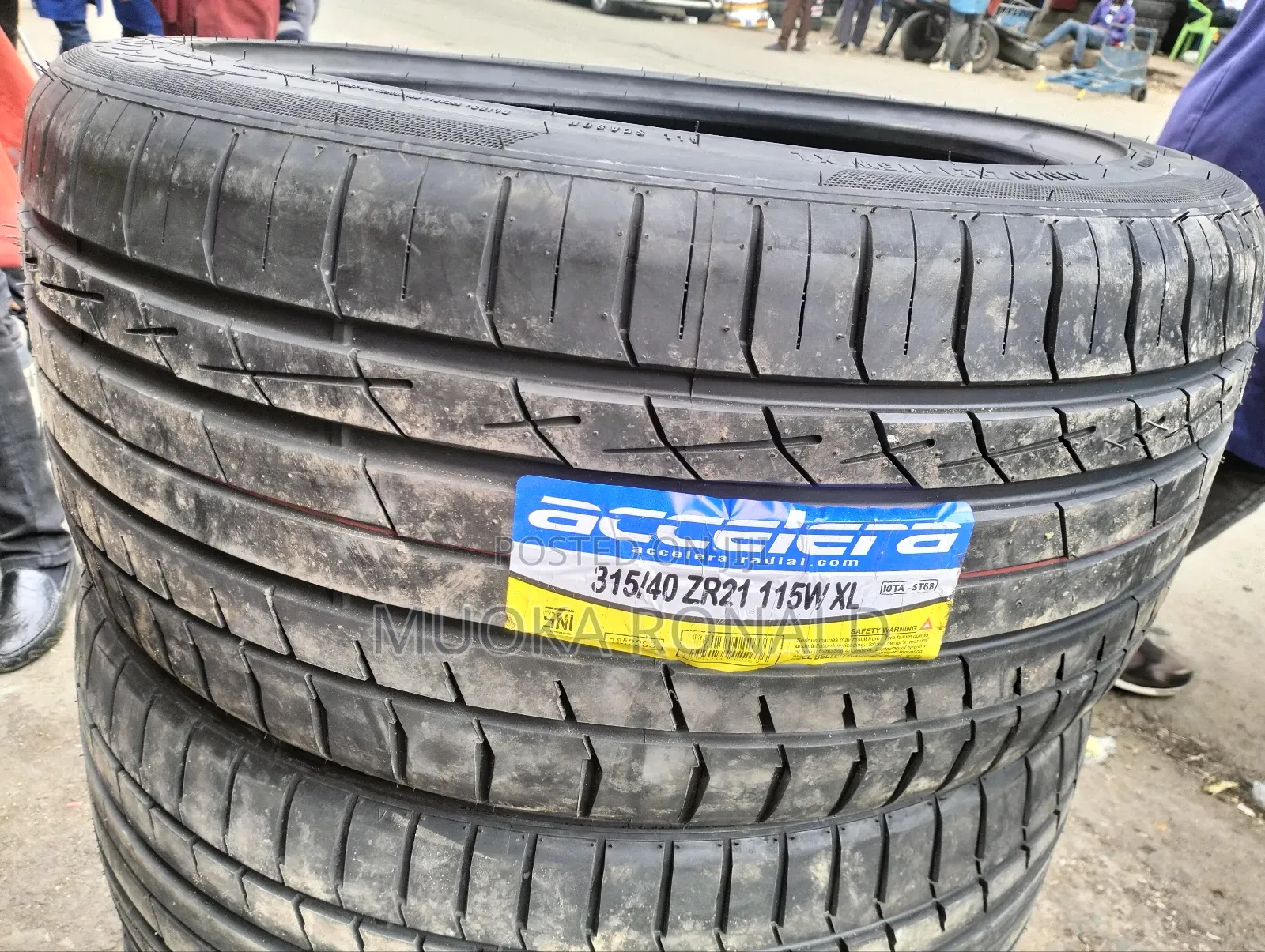 315/40r21 Accelera Tyre Made in Indonesia