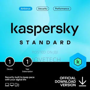 Kaspersky Standard Anti-Virus 2024 | 1 Device | 1 Year |