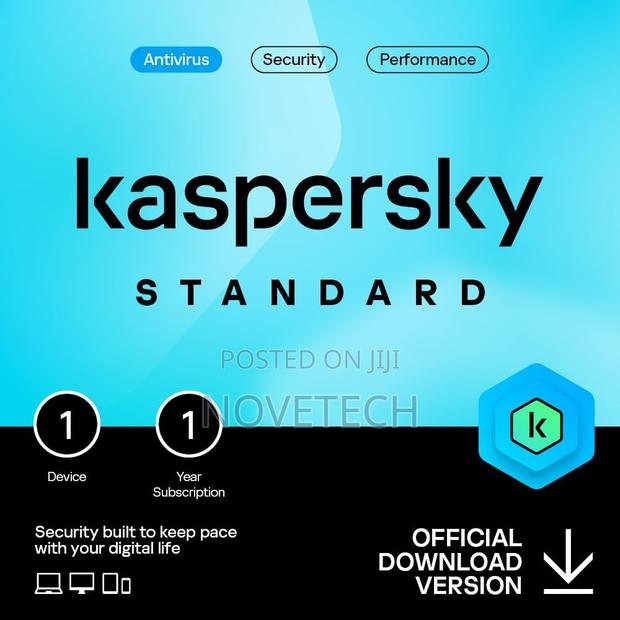 Kaspersky Standard Anti-Virus 2024 | 1 Device | 1 Year |