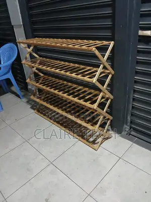 Collapsible Wooden Shoe Rack