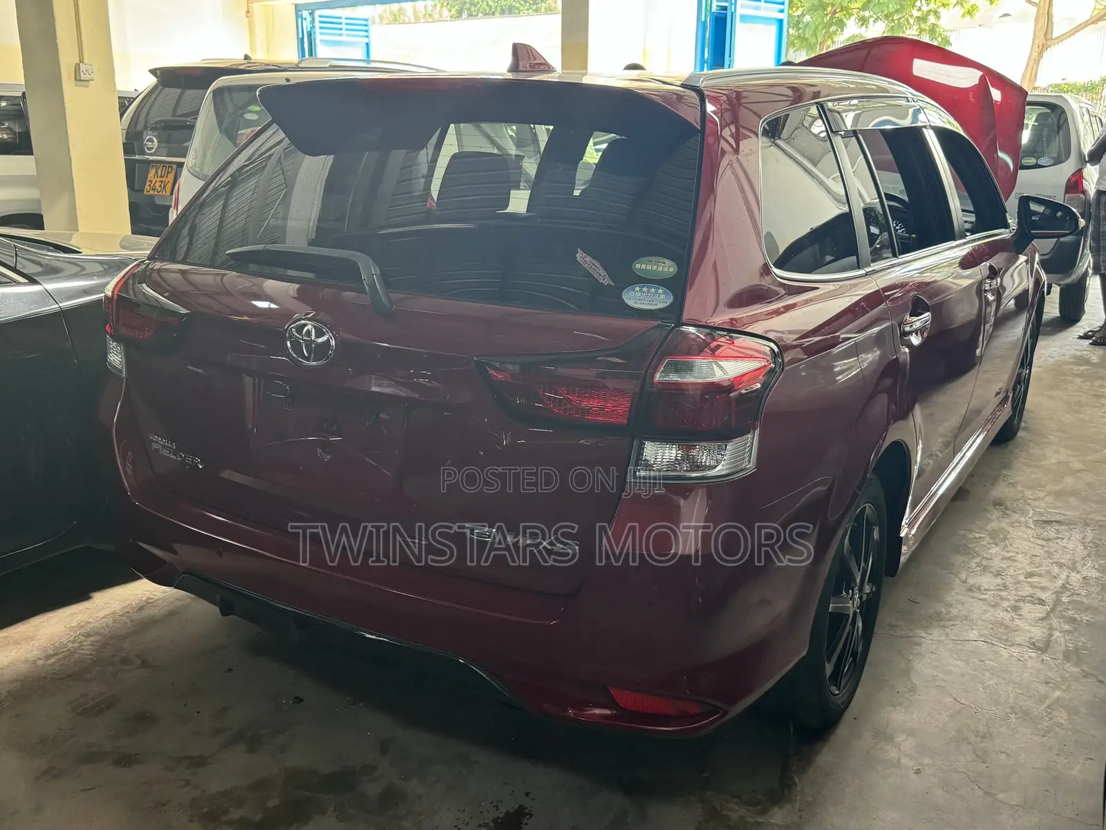 Toyota Corolla Fielder 2018 Red