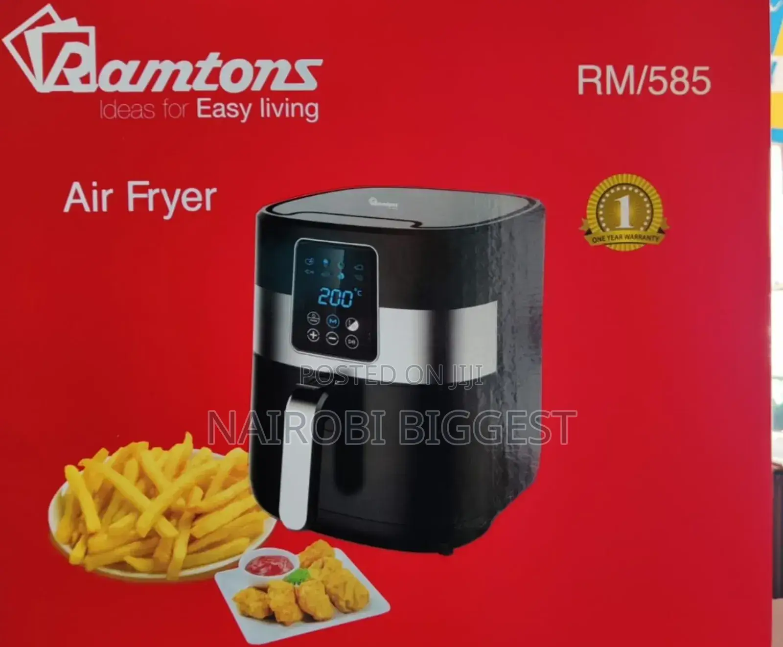 Good Quality *Ramtons Air Fryer RM585