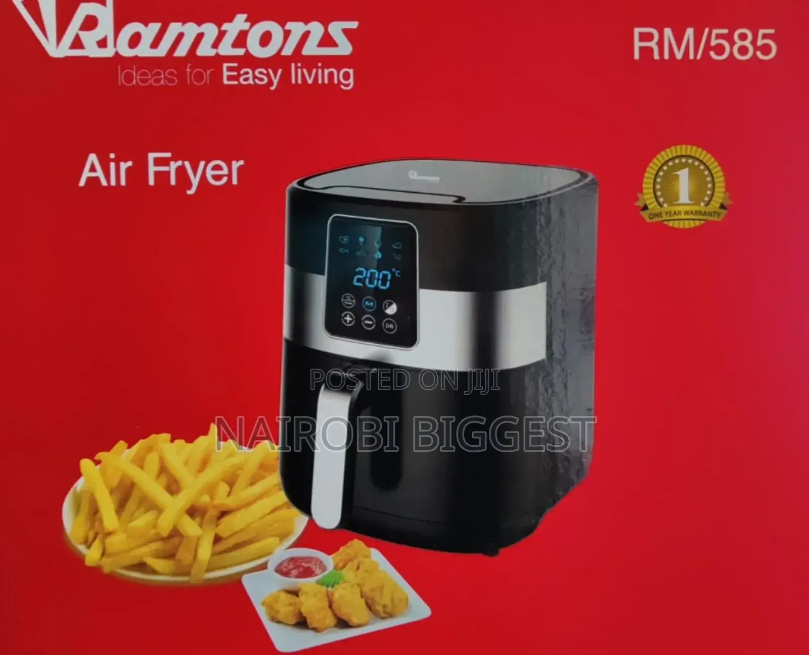 Classic *Ramtons Air Fryer RM585