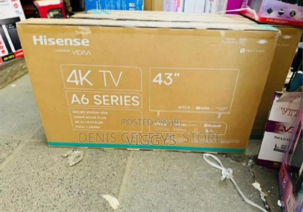 Hisense 43 A6 Series Frameless Smart TV Available. - thumbnail 2