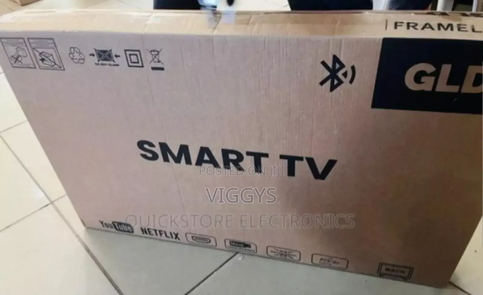 GLD 43 Inches Smart Android FHD Frameless TV GLD 43".