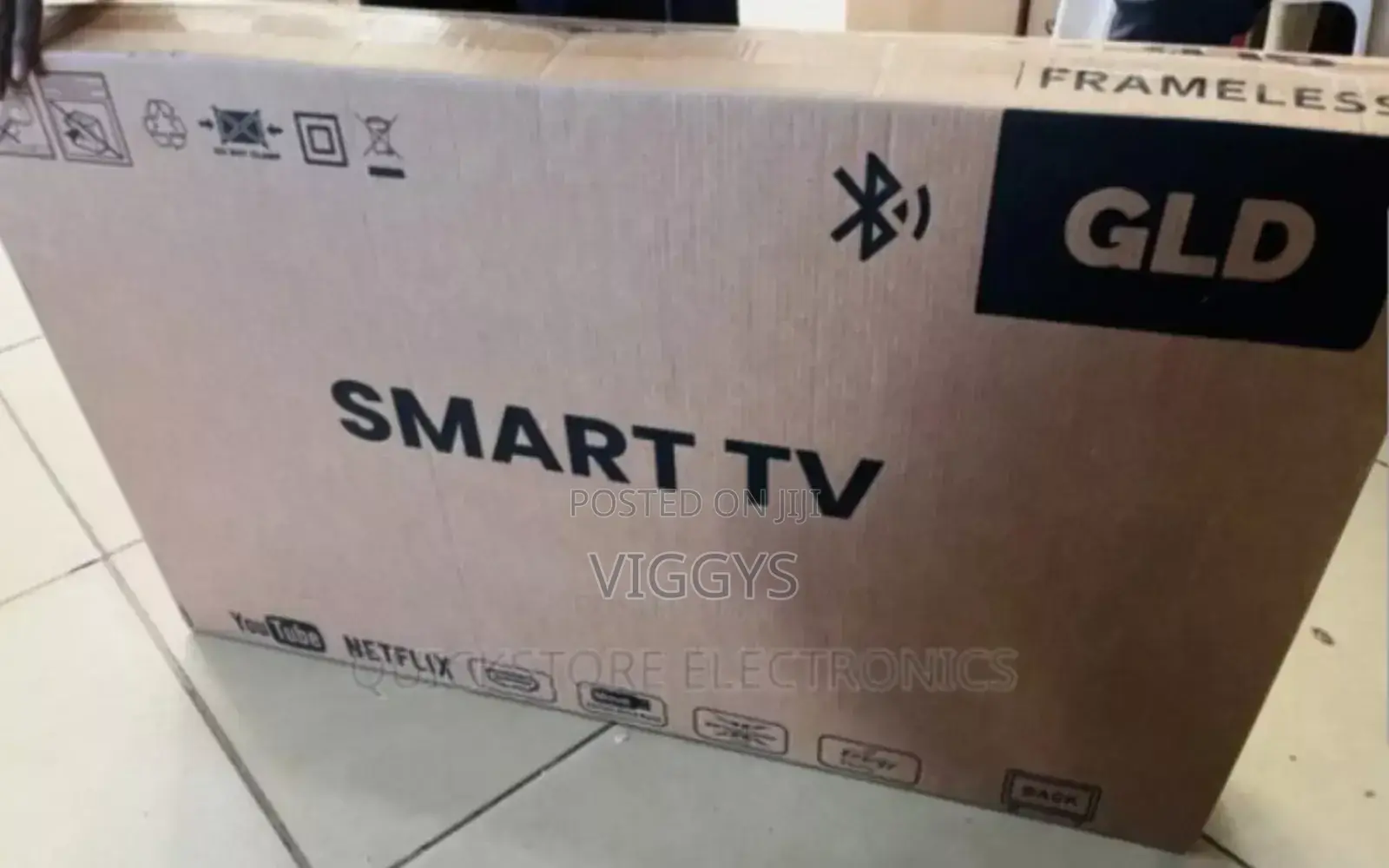GLD 43 Inches Smart Android FHD Frameless TV GLD 43".