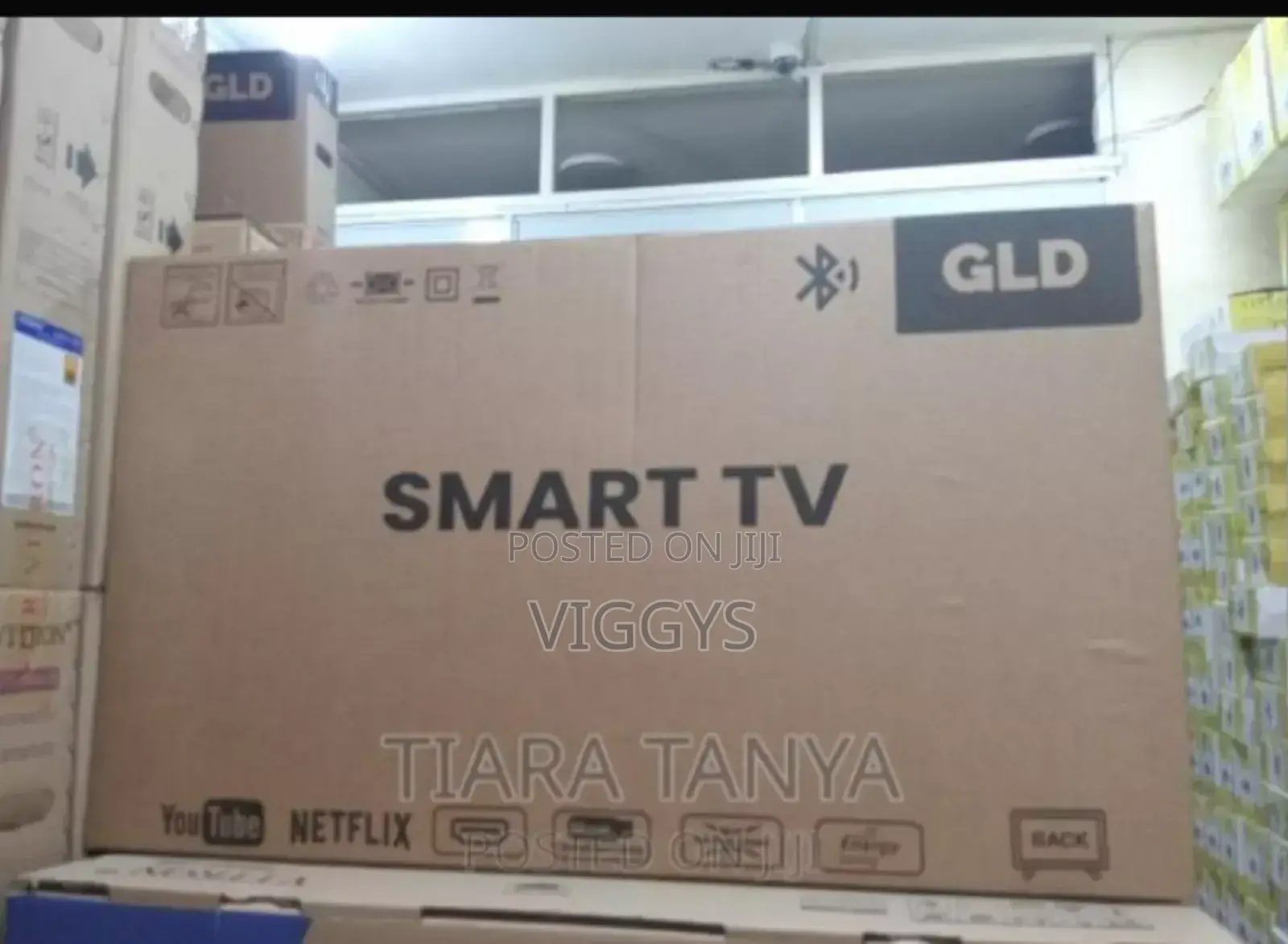 GLD 43" Inch Smart Android TV With Bluetooth GLD 43 .