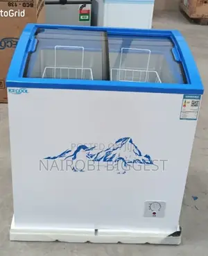 ICECOOL 159litres White Display Freezer