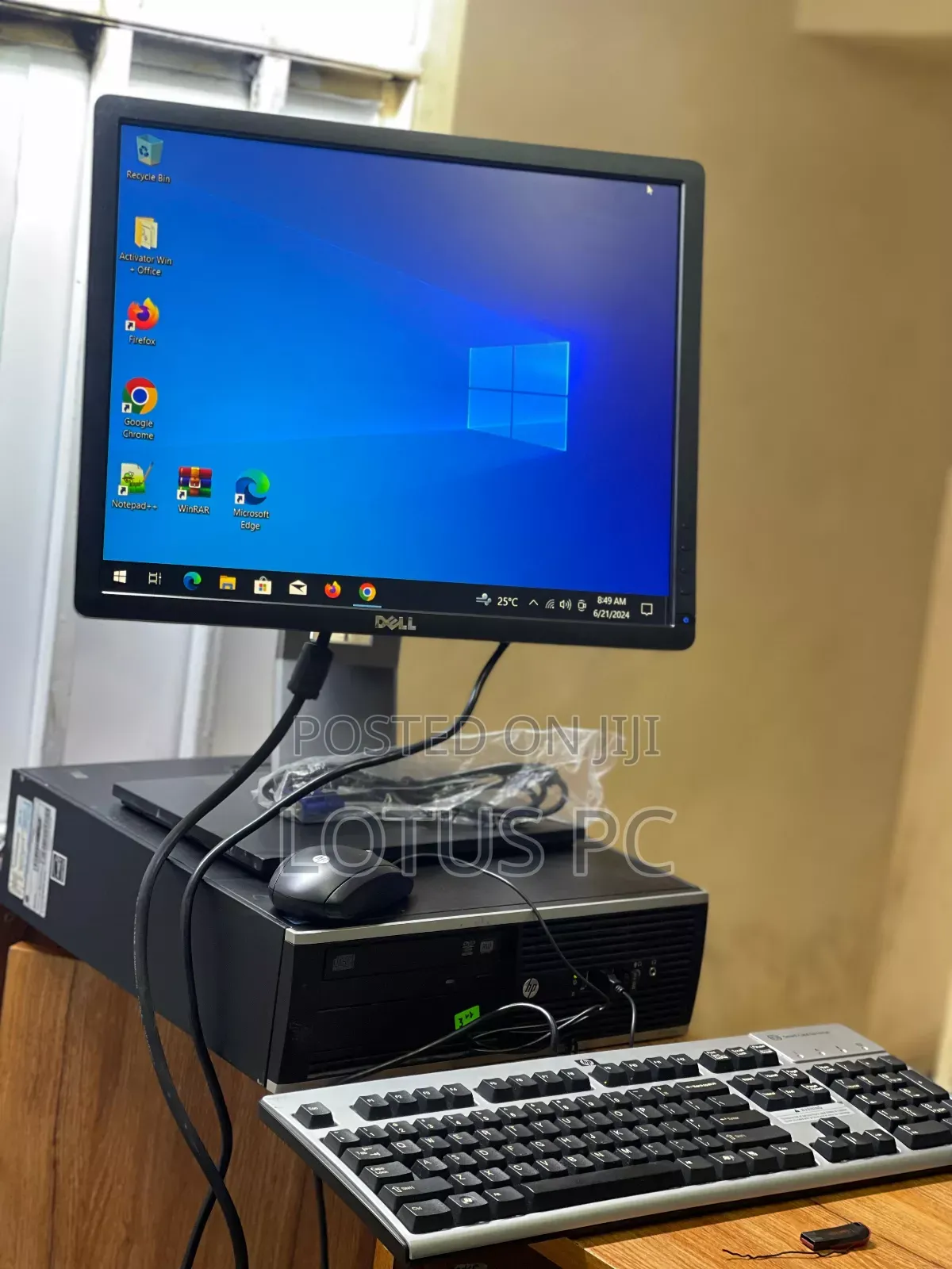 Desktop Computer HP 4GB Intel Core I5 HDD 500GB