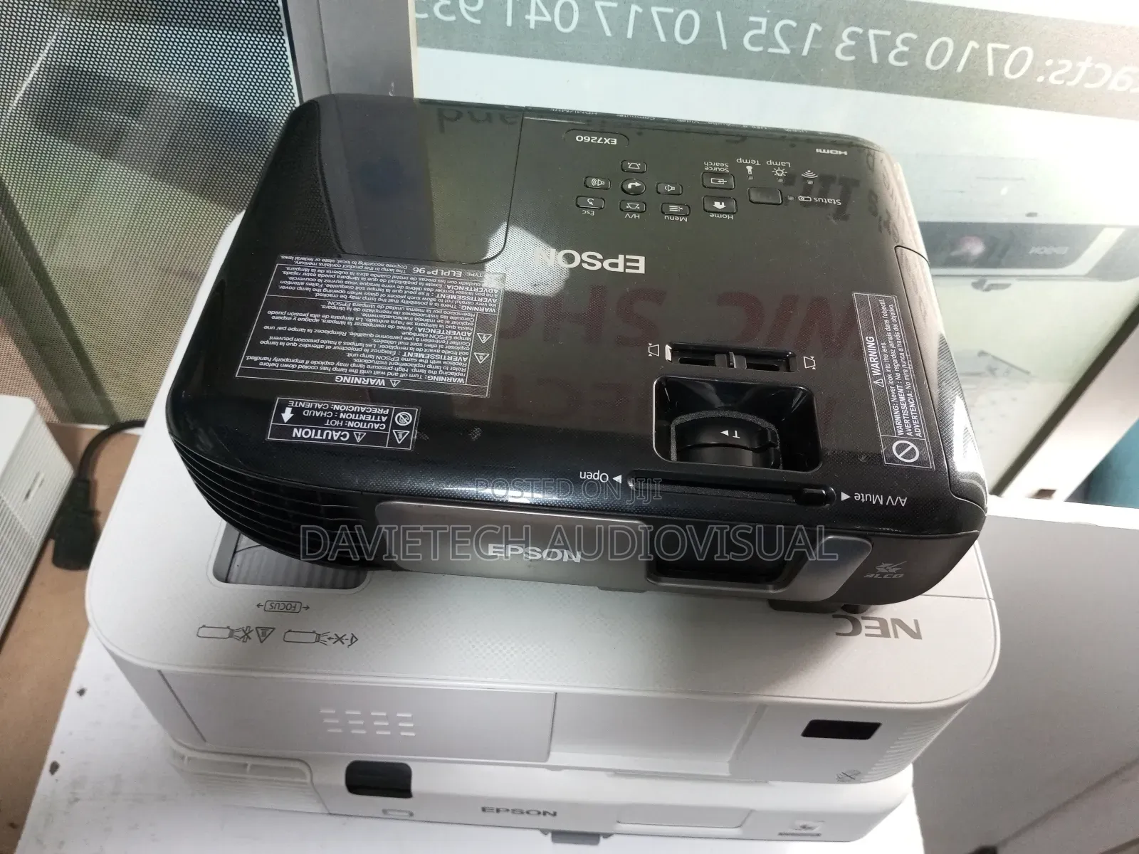 High Lumen Projector for Hire