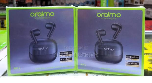 Oraimo Riff 2 ENC True Wireless Earbuds With APP Control. - main view