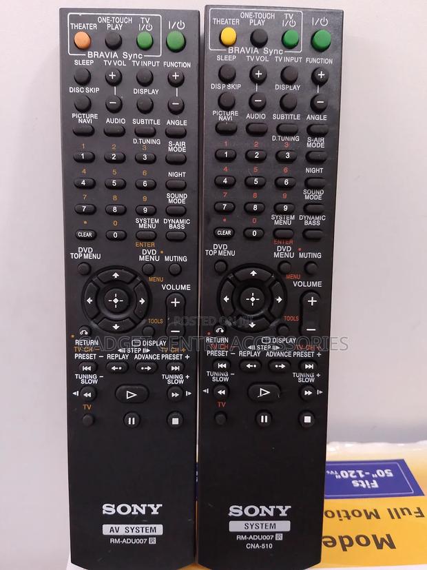 Sony Hometheatr Remotes New - thumbnail 2