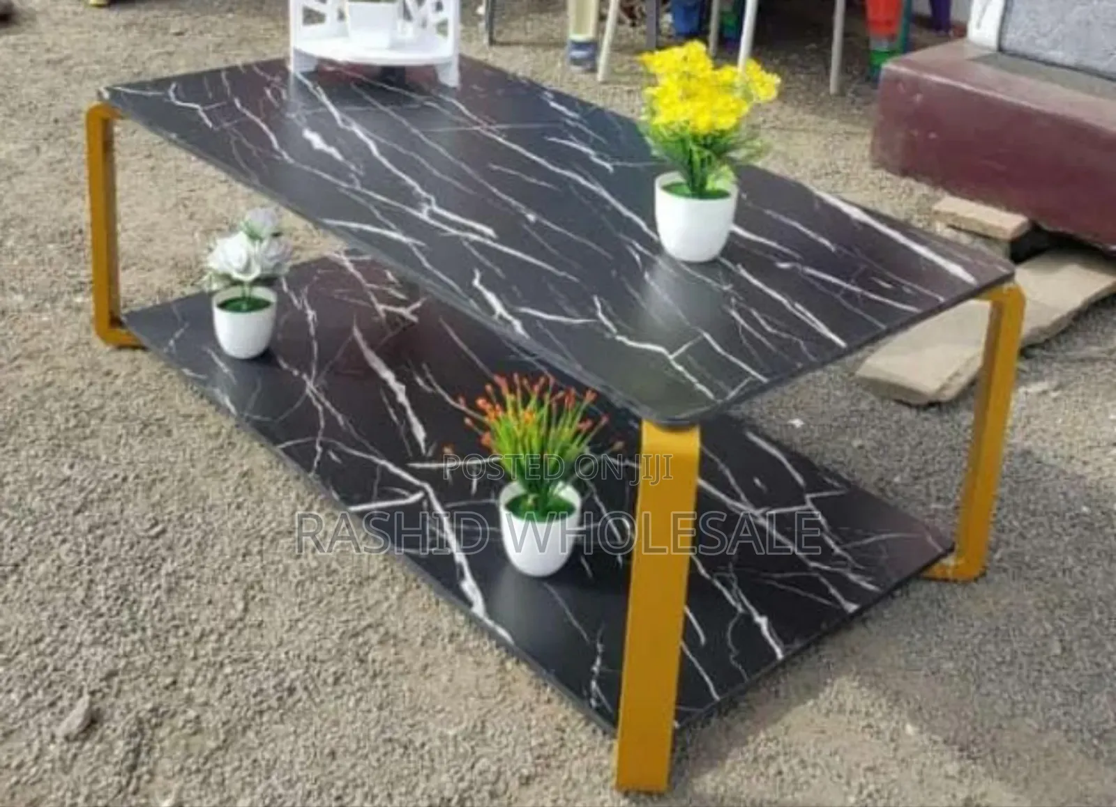 Marble Table Black.