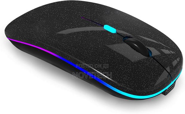 Wireless Bluetooth Mouse,LED Rechargeable Silent Slim Laptop - main view