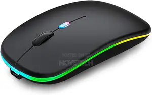 Wireless Bluetooth Mouse,LED Rechargeable Silent Slim Laptop