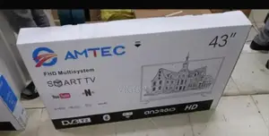 Amtec 43 Inches Smart Android TV With BT
