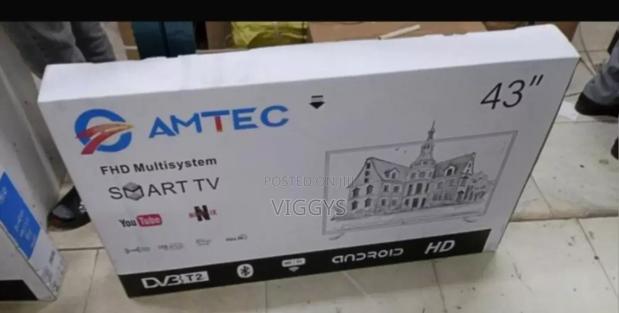 Amtec 43 Inches Smart Android TV With BT