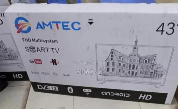 Amtec 43 Inches Smart Android TV With BT - thumbnail 2