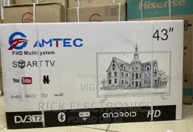 Amtec Bluetooth Enabled TV 43 Inch Smart Android TV Amtec - main view