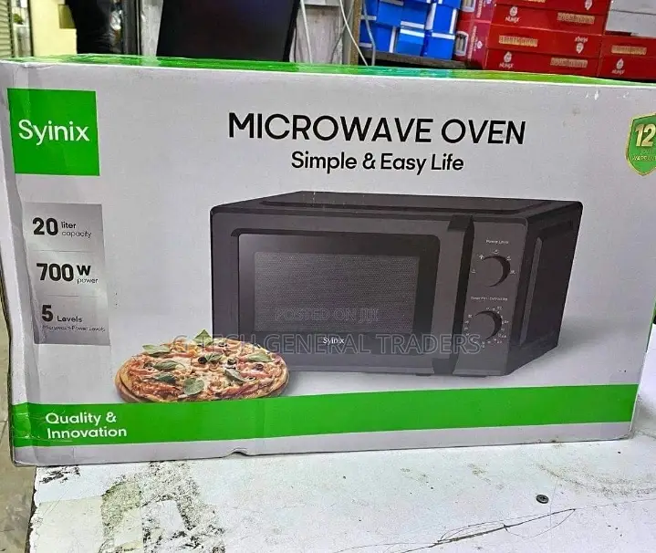 Syinix 20l 700w Knob Microwave Oven