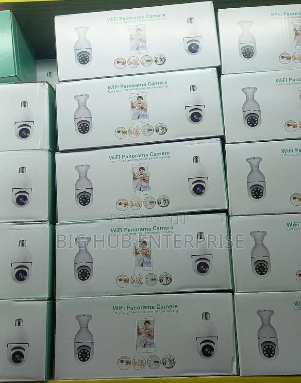 Wireless 360 Degrees Panoramic Bulb Camera *HD Night Vision - main view