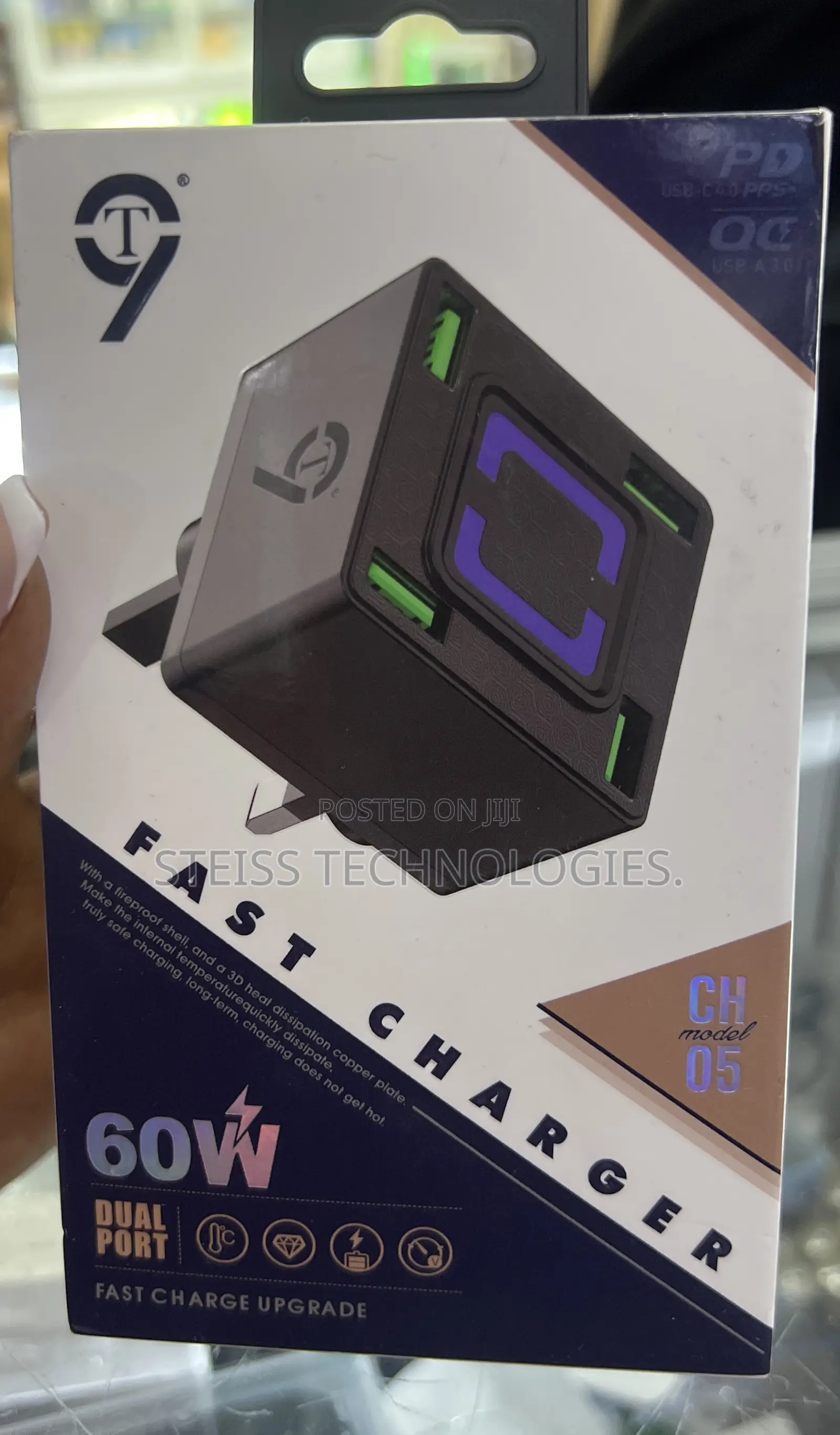 4 Usb Port Fast Charger.
