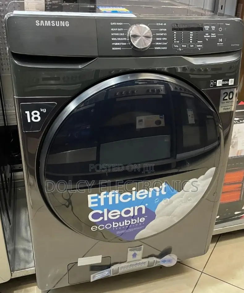 Samsung 18kg Washing Machine With Eco Bubble