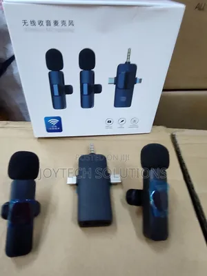 Improved Wireless Lapel Lavalier Collar Microphone.