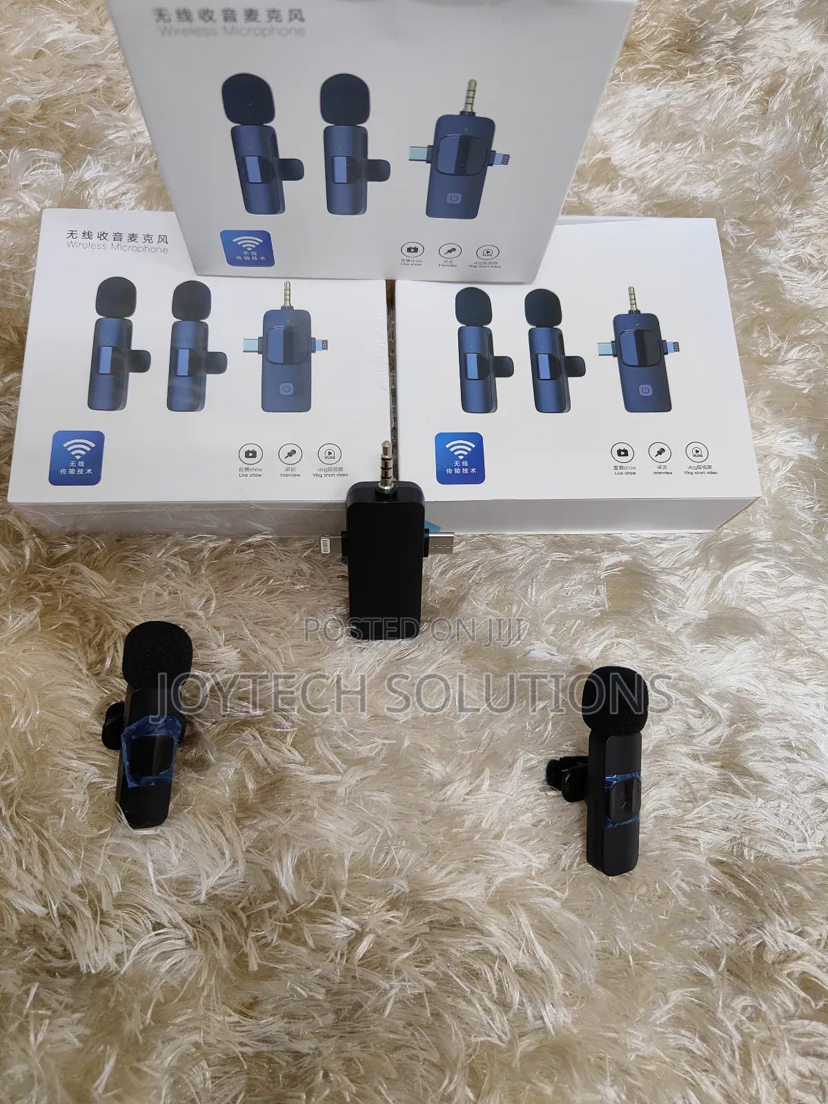 iPhone Lapel Mics 3 in 1. Crystal Clear Sounds.