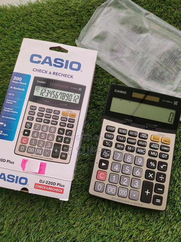 Casio Calculator DJ-220D Plus ( Check Recheck) - thumbnail 3