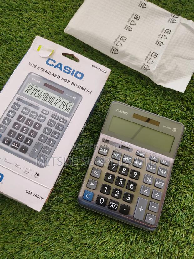 Casio Calculator for Business DM-1600F 16 Digits Electronic - thumbnail 2