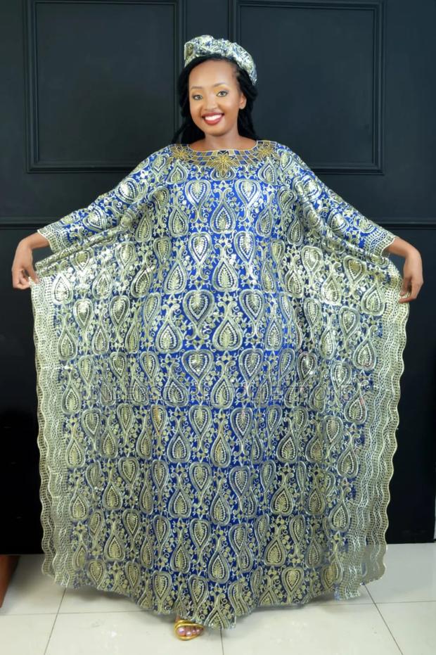 Two in One Cololadies African Occasionally Dresses - main view