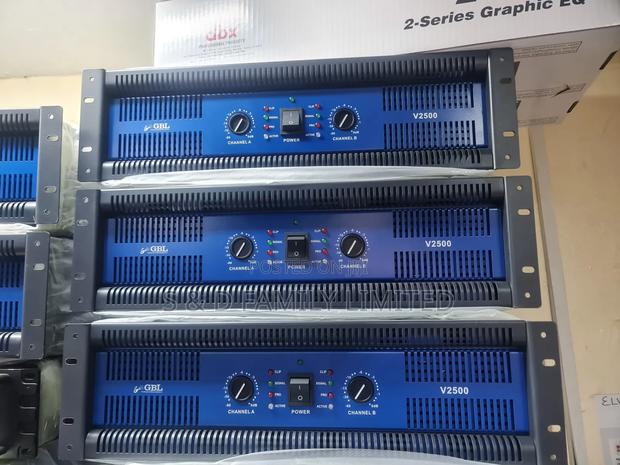 GBL V25 Power Amplifier - main view