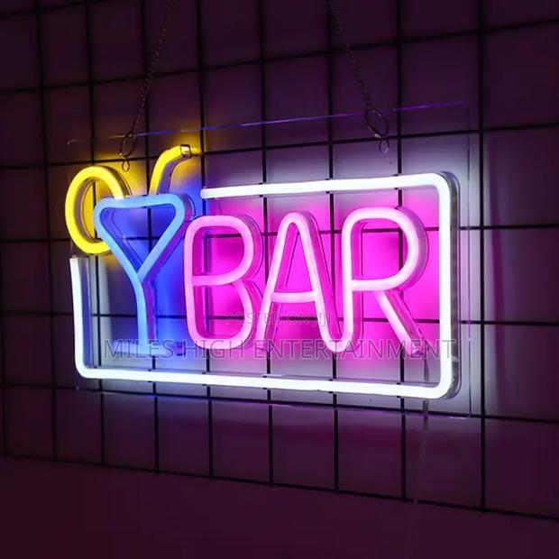 Bar Neon Signage Club Lights - main view