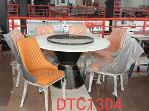 6 Seater Modern Dining Table Set