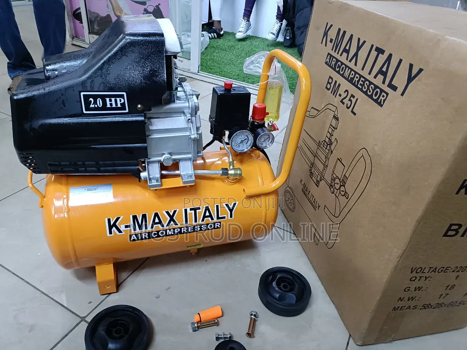 25l,2hp Paint Air Compressor