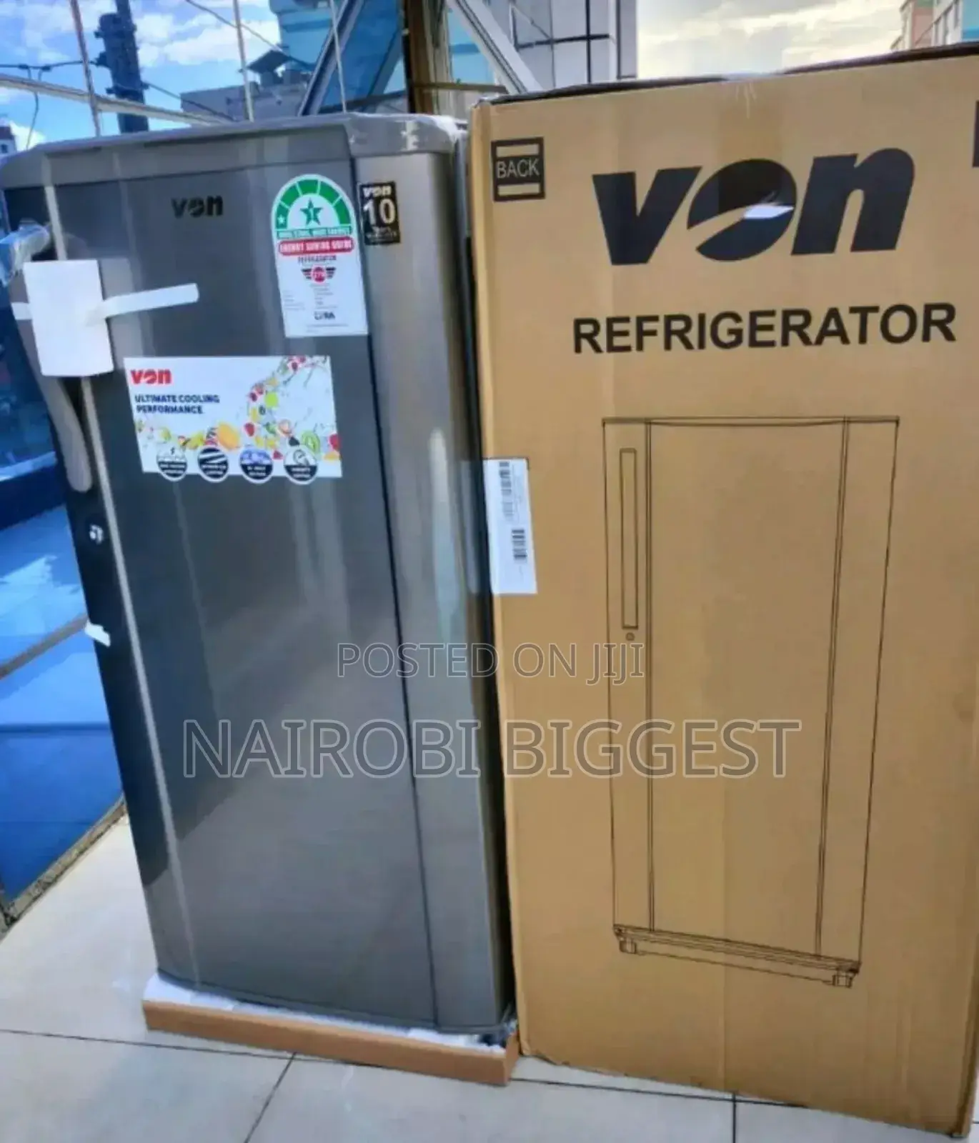 Quality Von 185litre Single Door Fridge