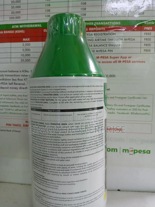 Parastar 200sl Non Selective 1litre - thumbnail 4