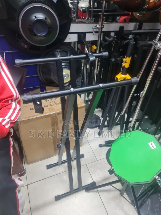 12 Inch Drum Practice Pad With Stand - thumbnail 3