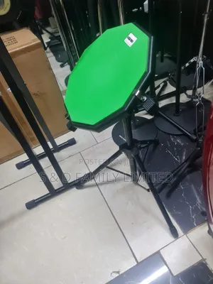 12 Inch Drum Practice Pad With Stand