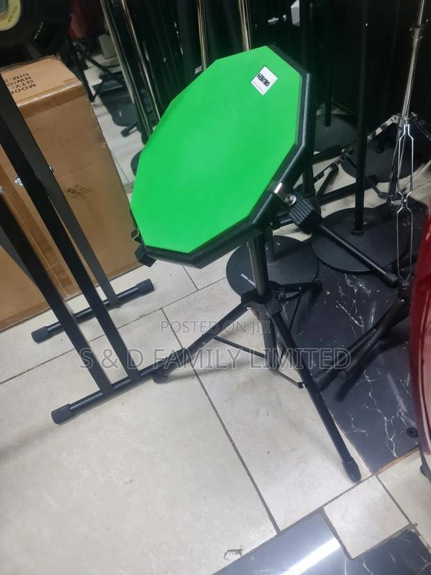 12 Inch Drum Practice Pad With Stand - thumbnail 4